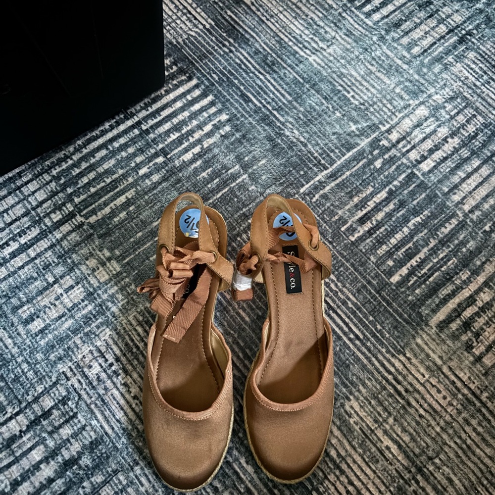 Style & Co Tan Espadrille Women's Shoes